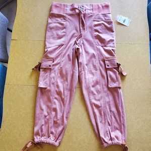 Free People sundown cargo joggers